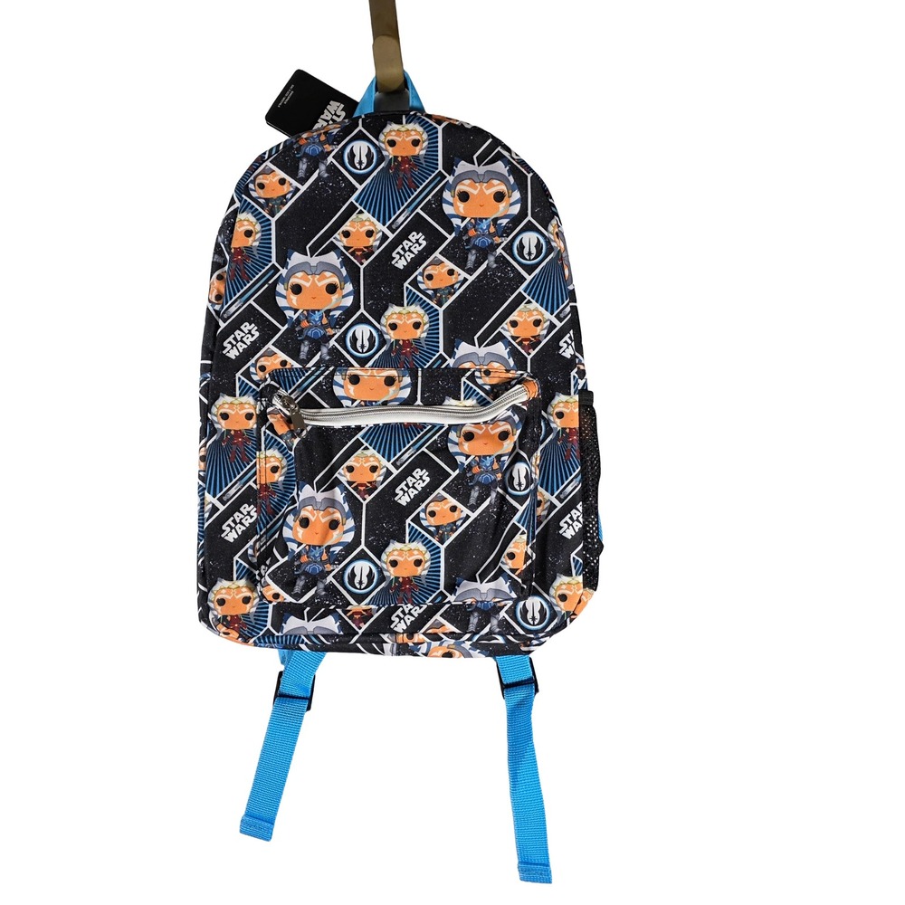 Star Wars Ahsoka Tano Funko Pop 16 Inch Backpack Blue NWT